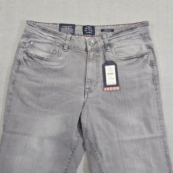 Ben Sherman Men's Straight Fit Denim Jeans Size 31x34 Pants Lunar BS11DB222 - Picture 6 of 16